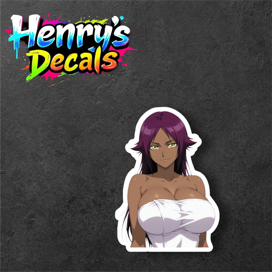 Anime Yoruichi Sticker Car Decal
