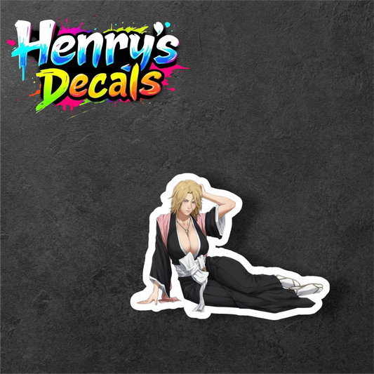 Anime Rangiku Sticker Car Decal