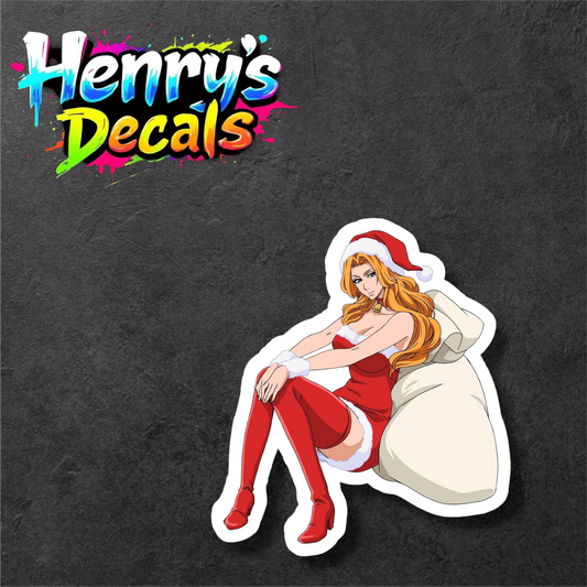 Anime Rangiku Sticker Car Decal