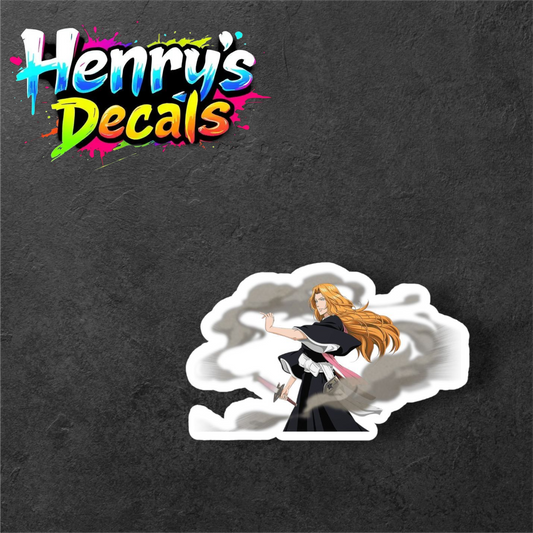 Anime Rangiku Sticker Car Decal