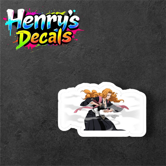 Anime Rangiku Sticker Car Decal
