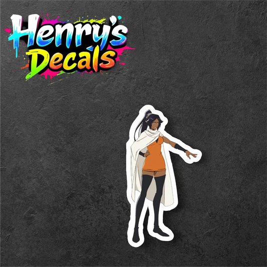 Anime Yoruichi Sticker Car Decal