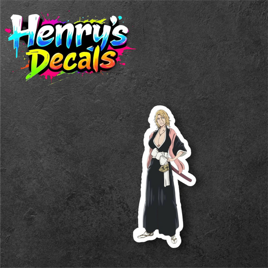Anime Rangiku Sticker Car Decal
