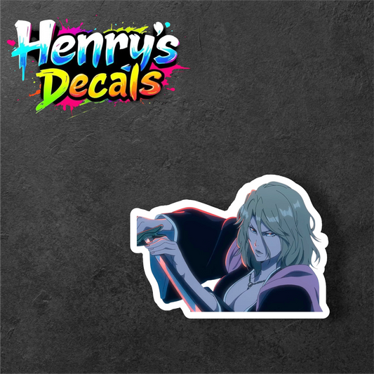 Anime Rangiku Sticker Car Decal