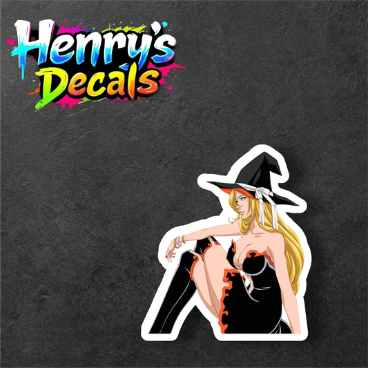 Anime Rangiku Sticker Car Decal