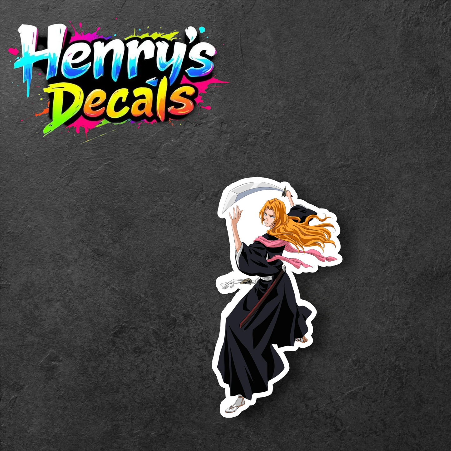 Anime Rangiku Sticker Car Decal