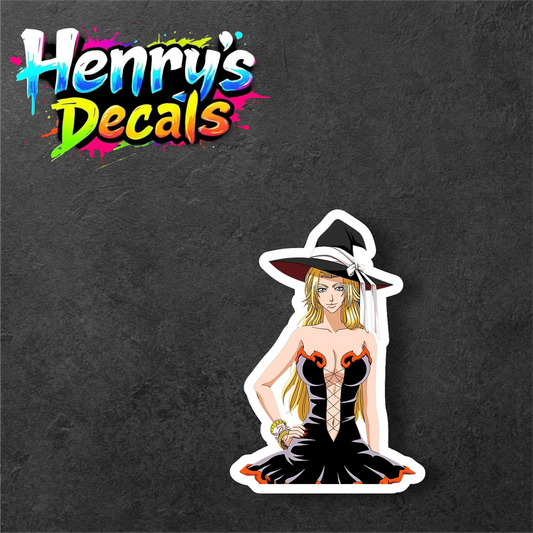 Anime Rangiku Sticker Car Decal