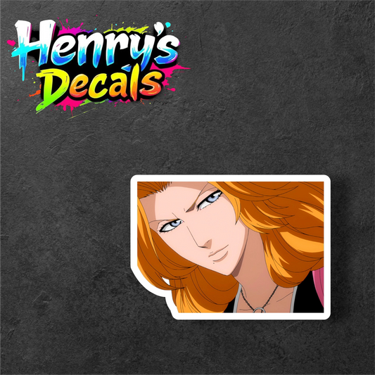 Anime Rangiku Sticker Car Decal