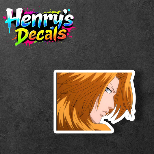 Anime Rangiku Sticker Car Decal
