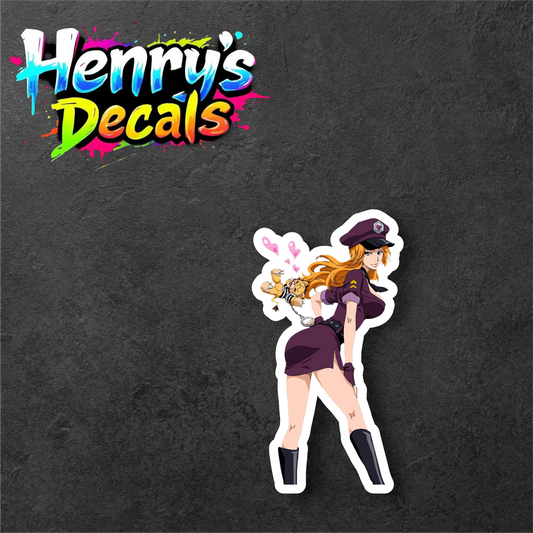 Anime Rangiku Sticker Car Decal