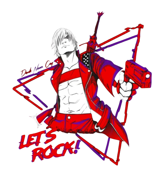 Devil May Cry Dante Sticker Car Decal