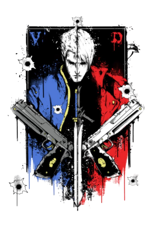 Devil May Cry Vergil & Dante Sticker Car Decal
