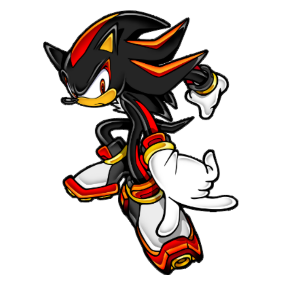 Sonic The Hedgehog Shadow Sticker Car Decal