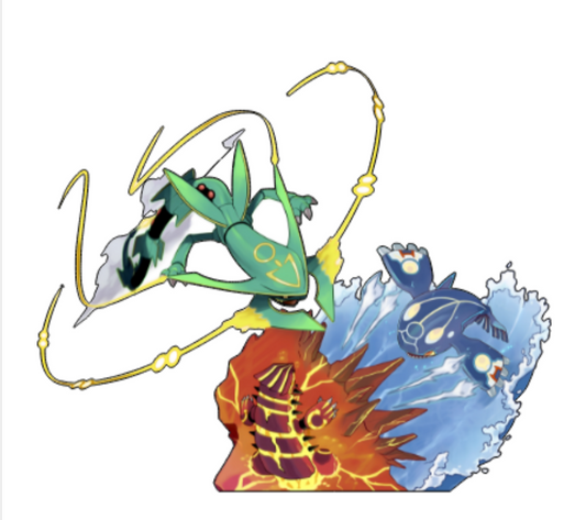 Pokemon Weather Trio Sticker Car Decal