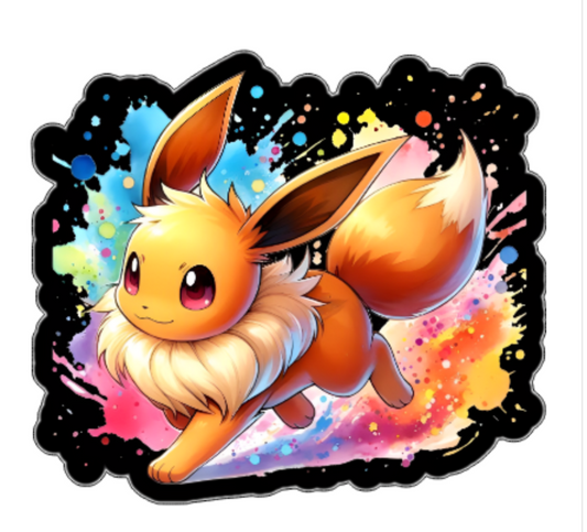 Pokemon Eevee Sticker Car Decal