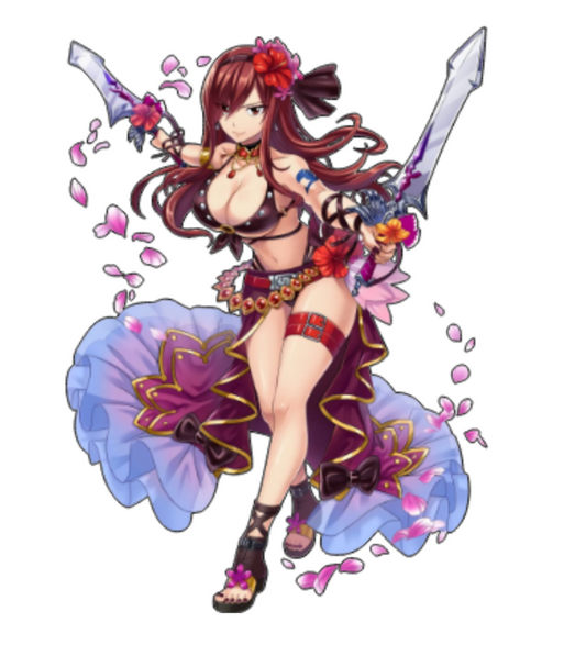 Fairy Tail Erza Sticker Car Decal