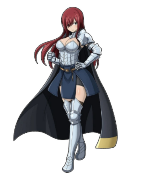 Fairy Tail Erza Sticker Car Decal
