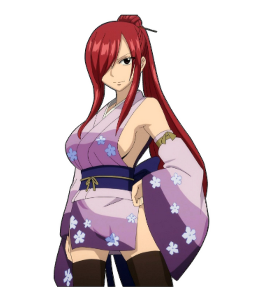 Fairy Tail Erza Sticker Car Decal