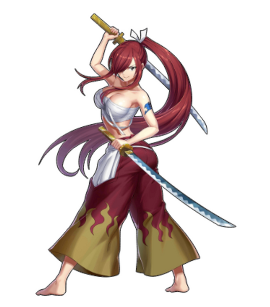 Fairy Tail Erza Sticker Car Decal