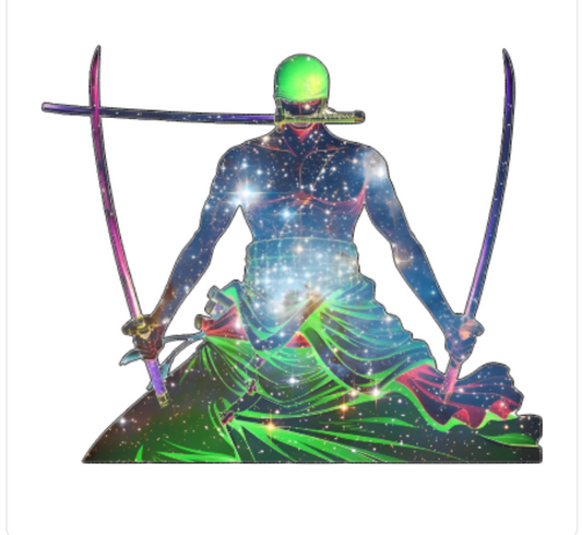 One Piece Zoro Sticker Car Decal