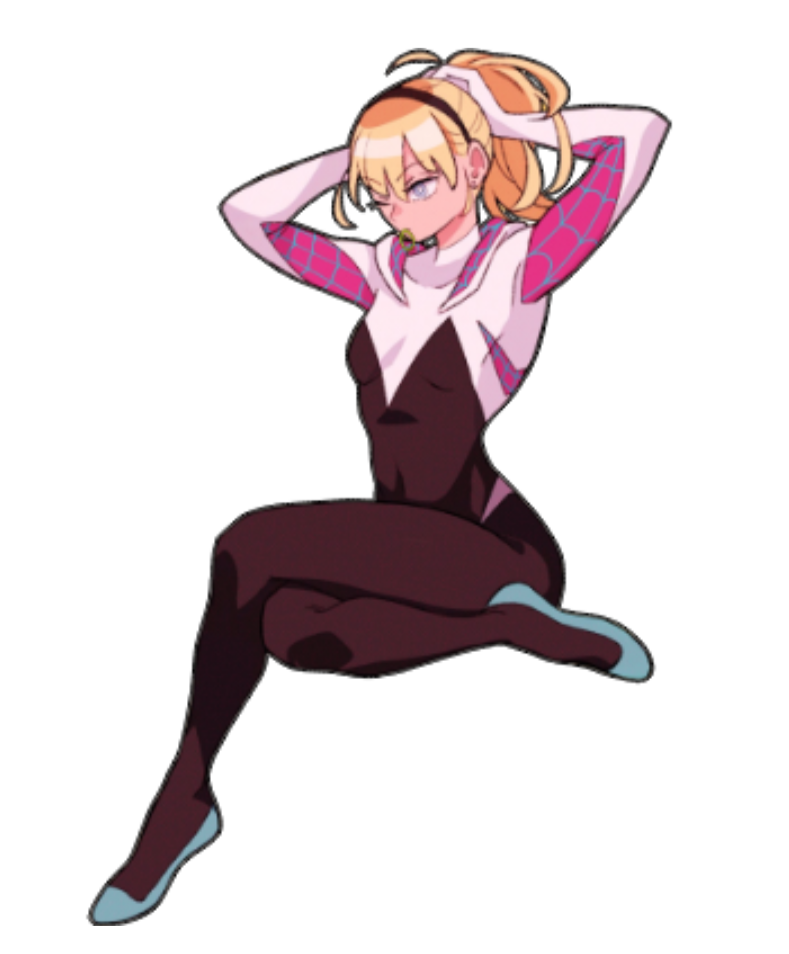 Marvel Gwen Stacy Sticker Car Decal