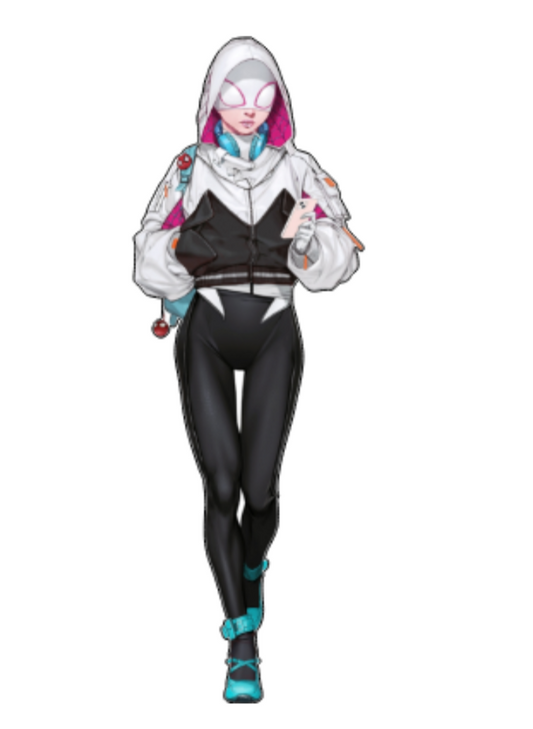 Marvel Gwen Stacy Sticker Car Decal
