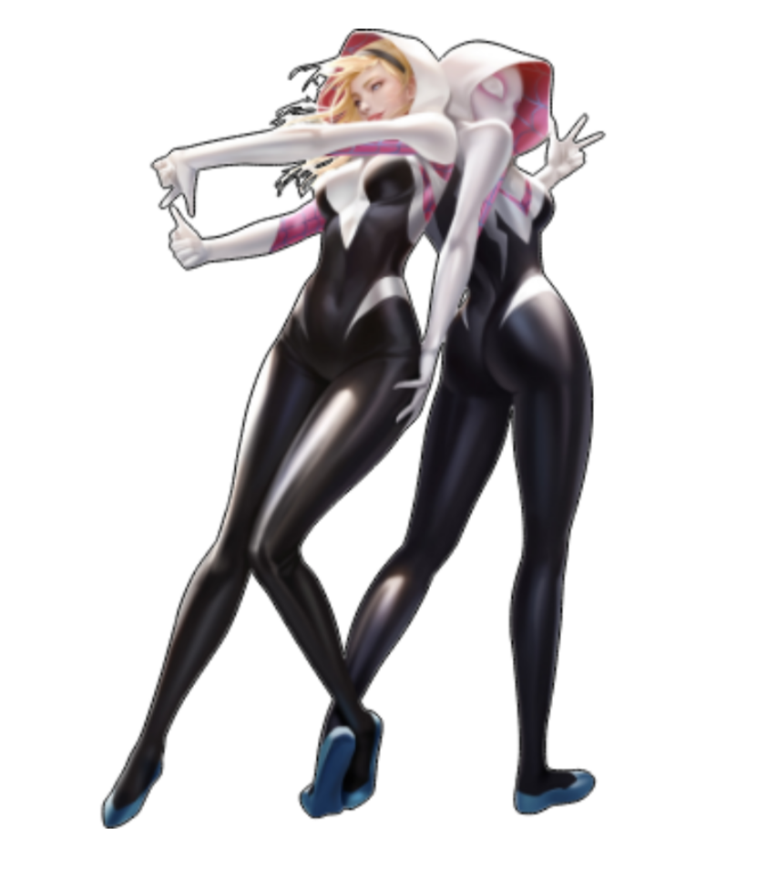 Marvel Gwen Stacy Sticker Car Decal