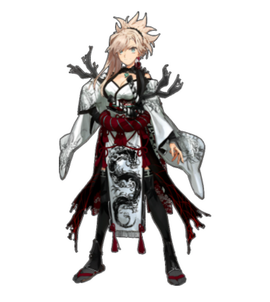Fate Grand Order Musashi Sticker Car Decal