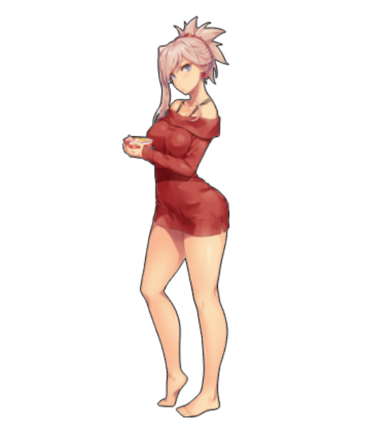 Fate Grand Order Musashi Sticker Car Decal