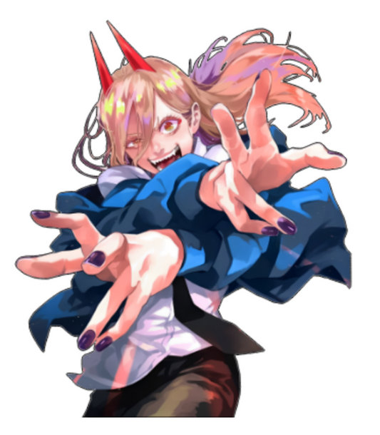 Chainsaw Man Power Sticker Car Decal