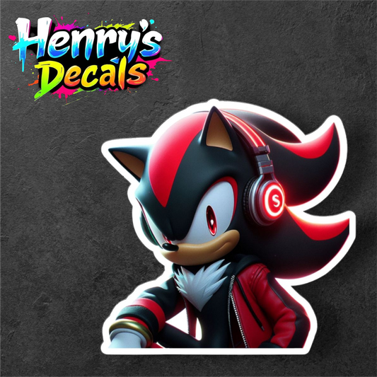 Video Game Shadow Sticker Car Decal