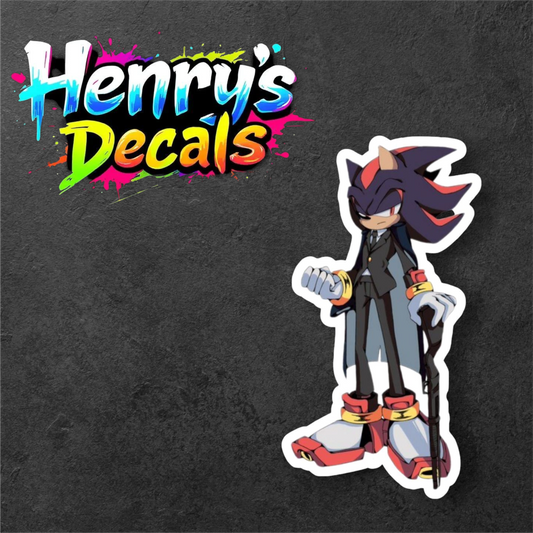 Video Game Shadow Sticker Car Decal