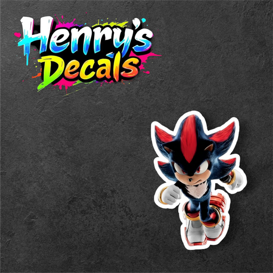 Video Game Shadow Sticker Car Decal