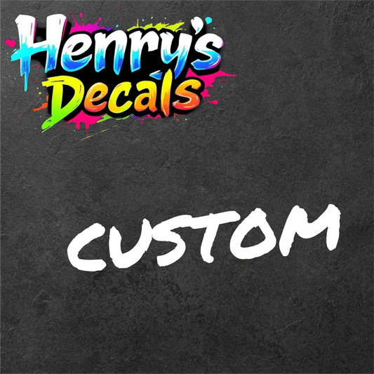 Custom Sticker Car Decal