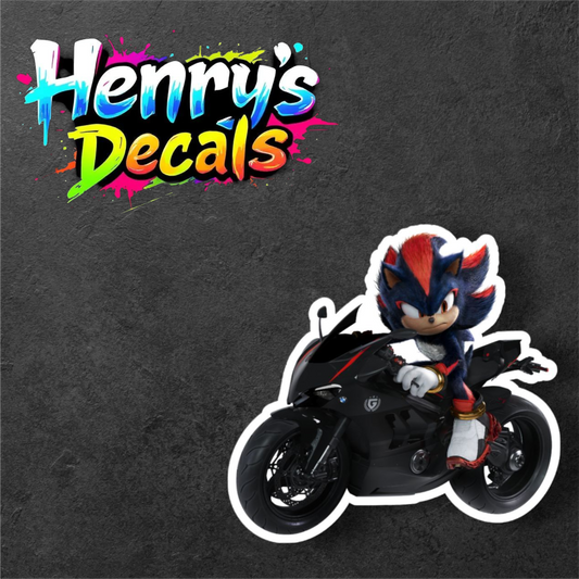 Video Game Shadow Sticker Car Decal