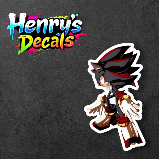 Video Game Shadow Sticker Car Decal