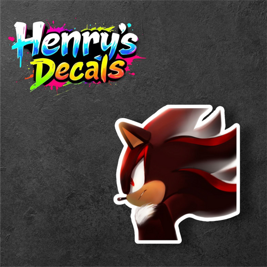 Video Game Shadow Sticker Car Decal