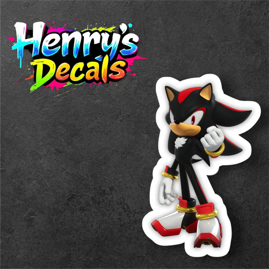 Video Game Shadow Sticker Car Decal