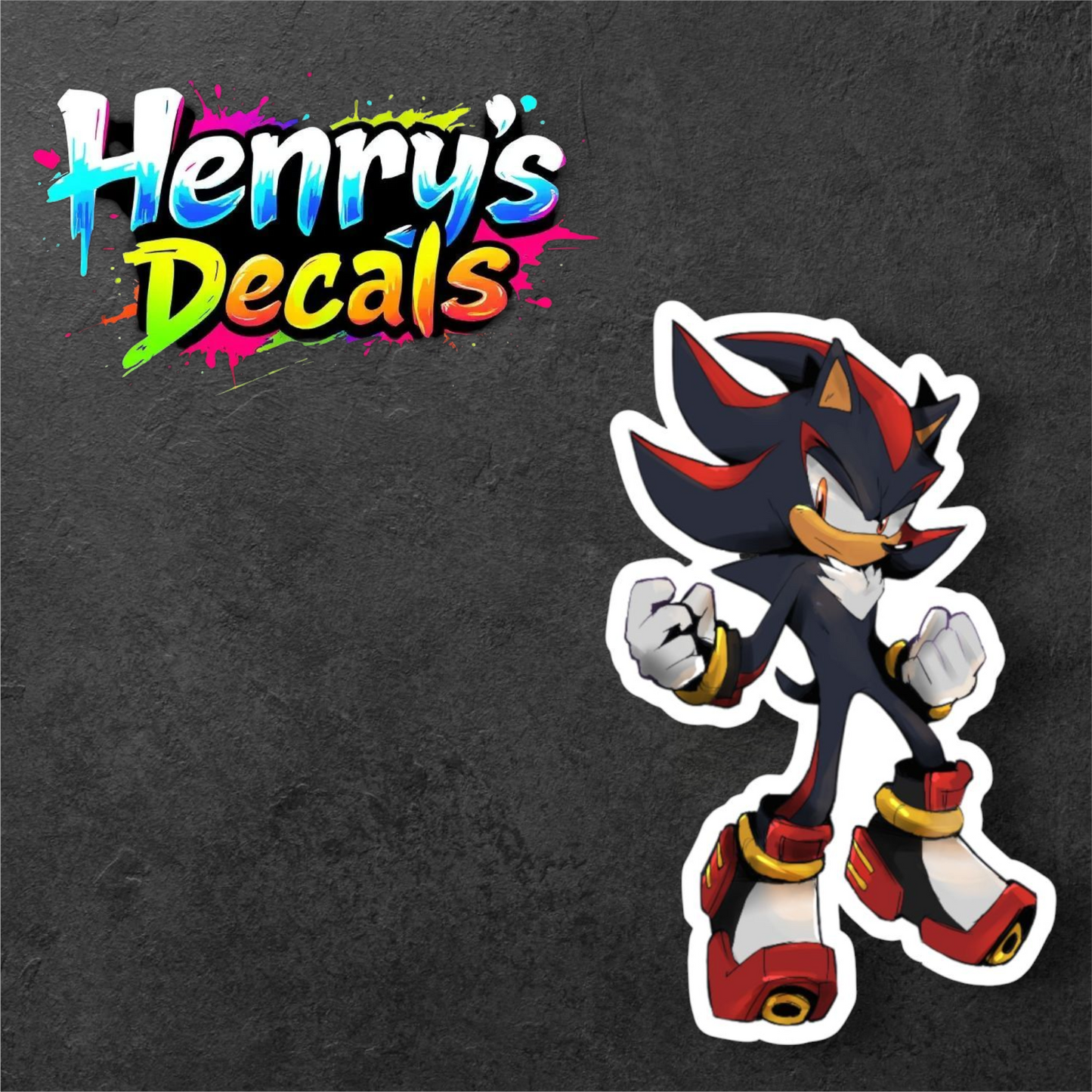 Video Game Shadow Sticker Car Decal