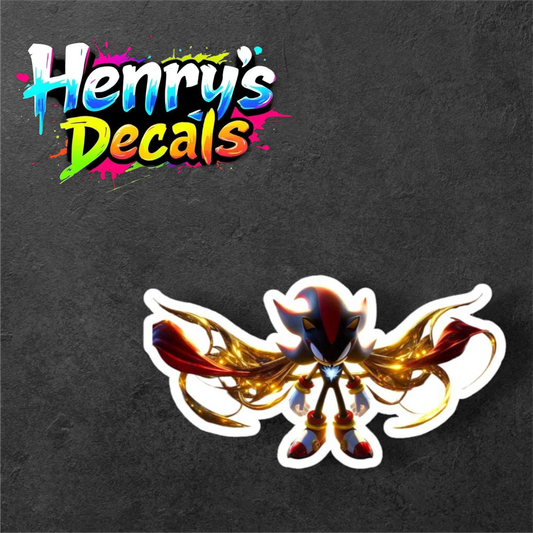 Video Game Shadow Sticker Car Decal