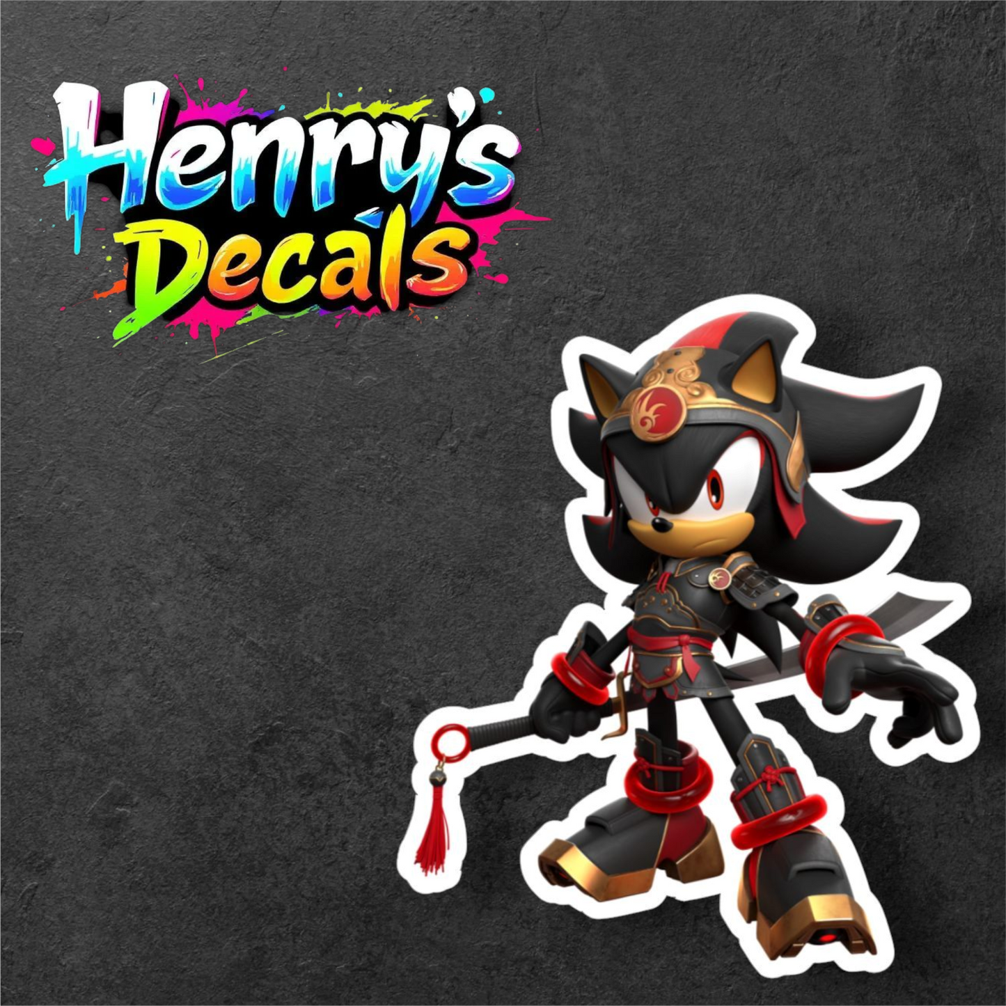 Video Game Shadow Sticker Car Decal