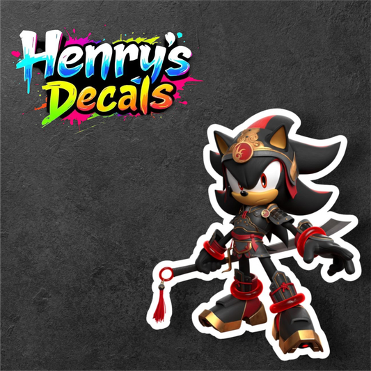 Video Game Shadow Sticker Car Decal