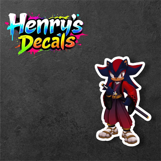 Video Game Shadow Sticker Car Decal