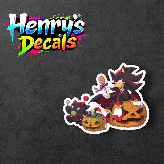 Video Game Shadow Sticker Car Decal