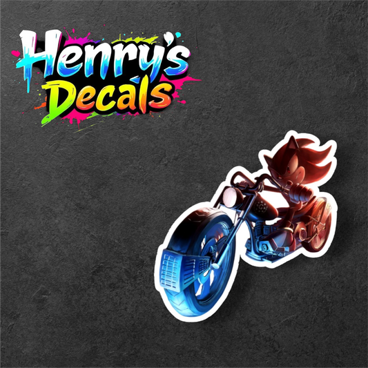 Video Game Shadow Sticker Car Decal