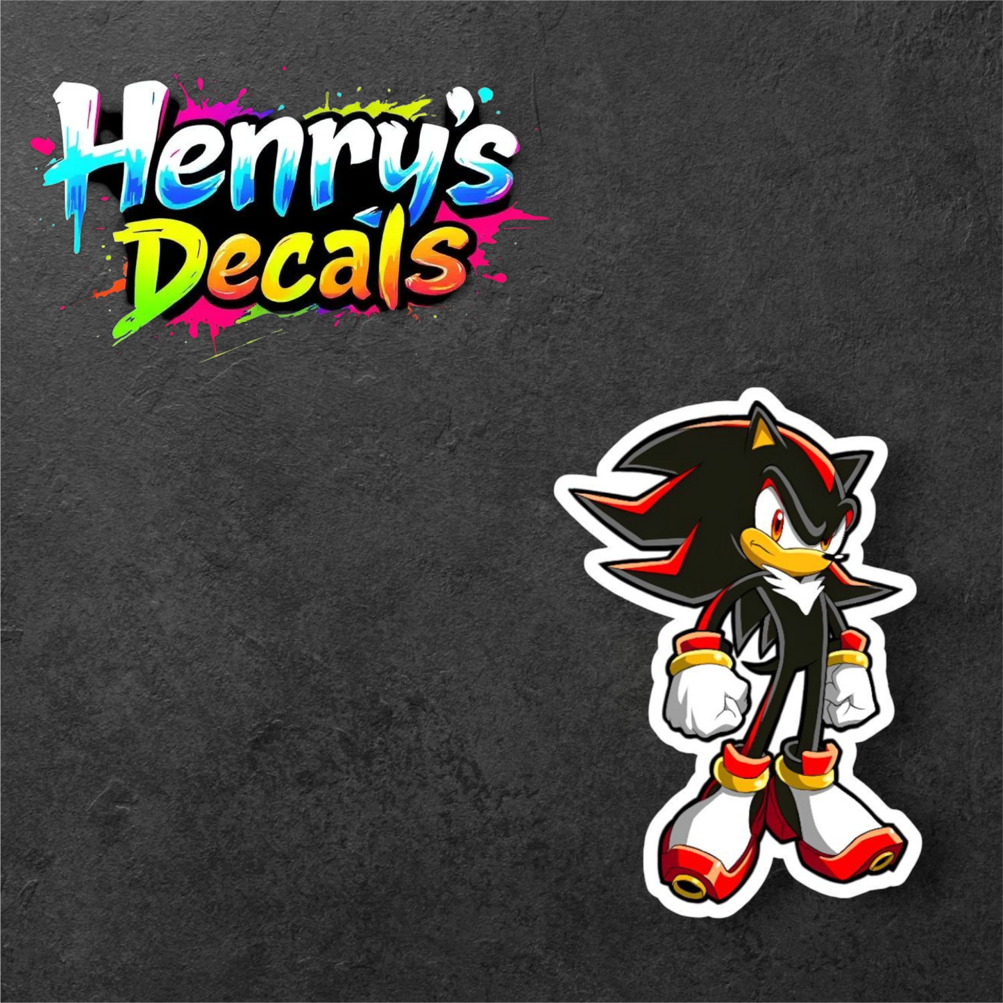 Video Game Shadow Sticker Car Decal