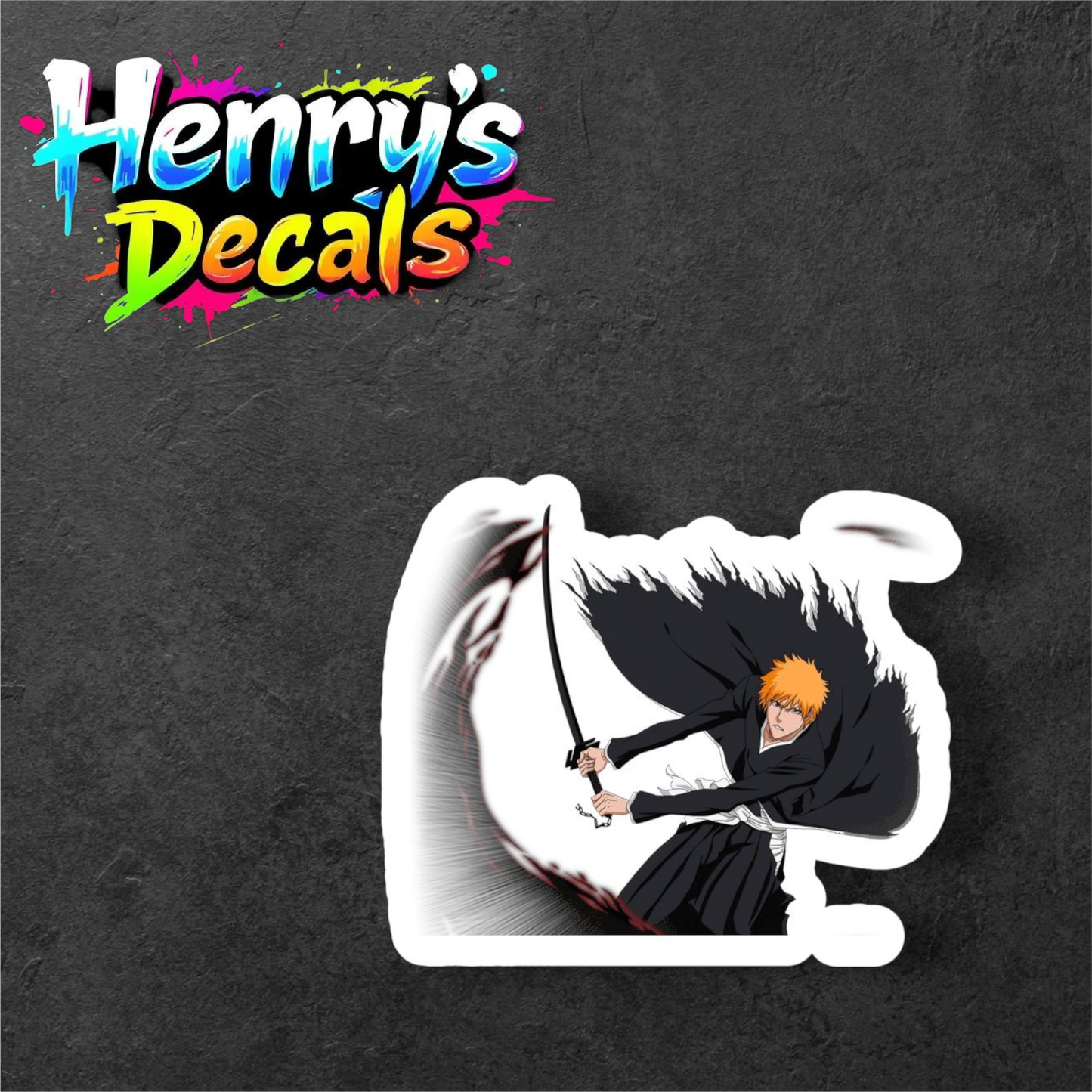 Anime Ichigo Sticker Car Decal