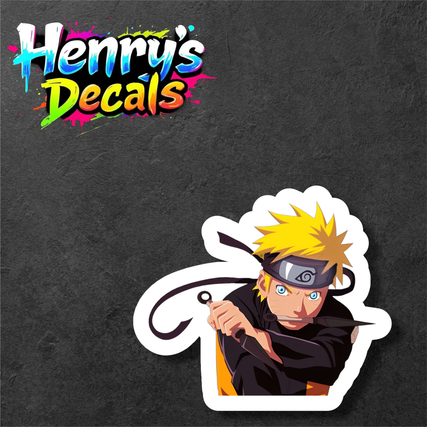 Anime Naruto Sticker Car Decal