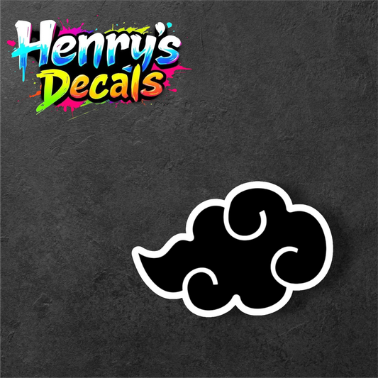 Customizable Anime Akatsuki Sticker Car Decal